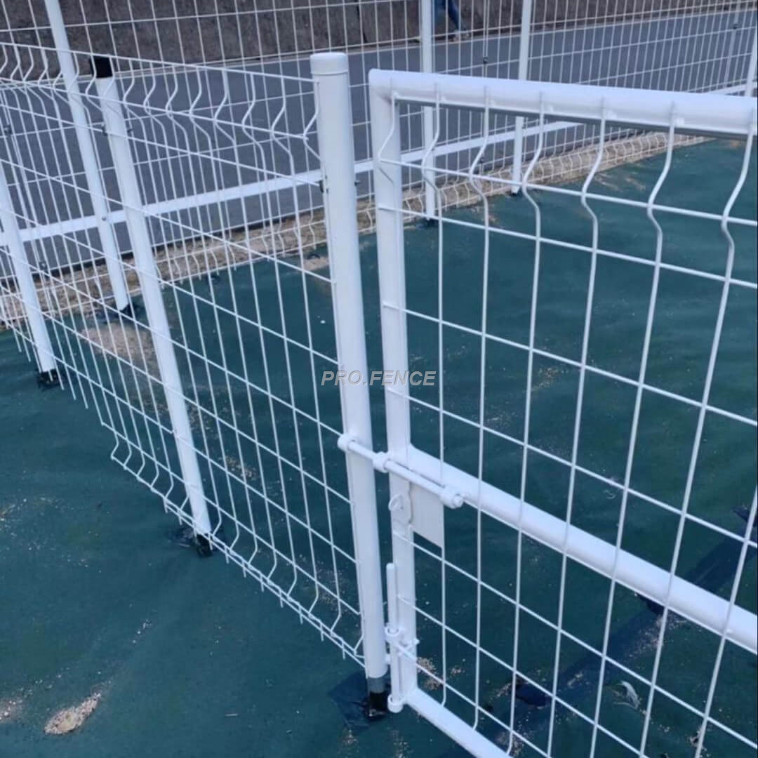 Fence M-shaped Galvanized Mesh Welded (Post yek-parçe) (3)