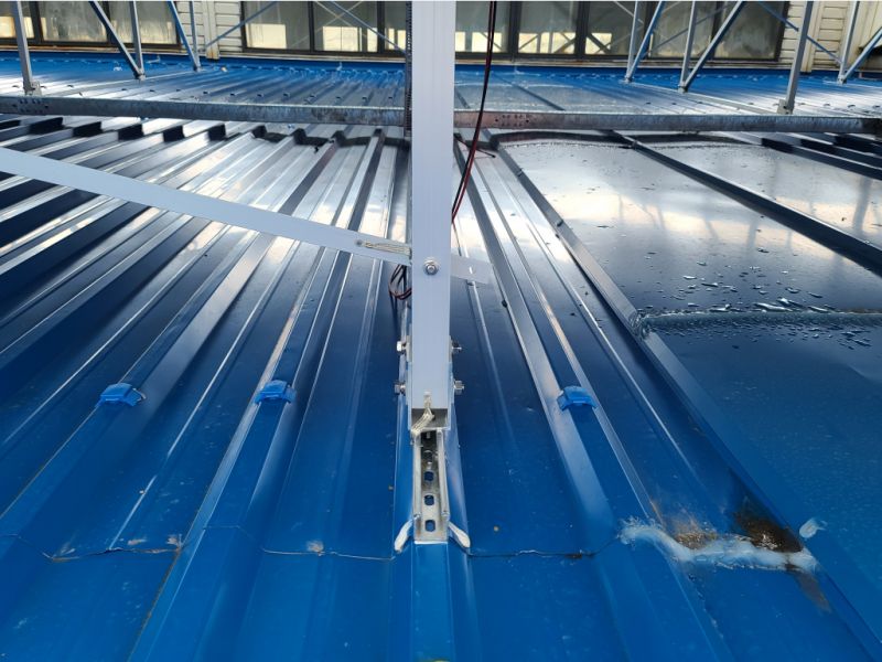 Sistem pemasangan solar bumbung aluminium (2)