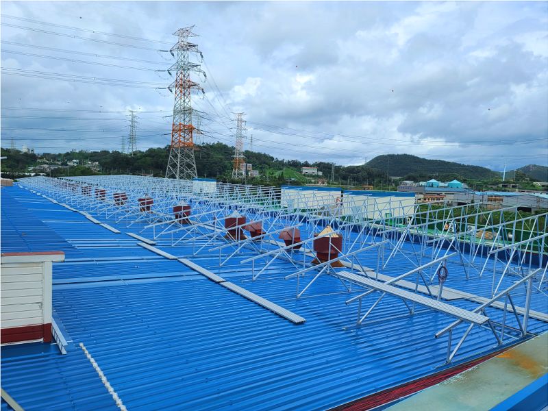Aluminum roof solar mounting system (3)
