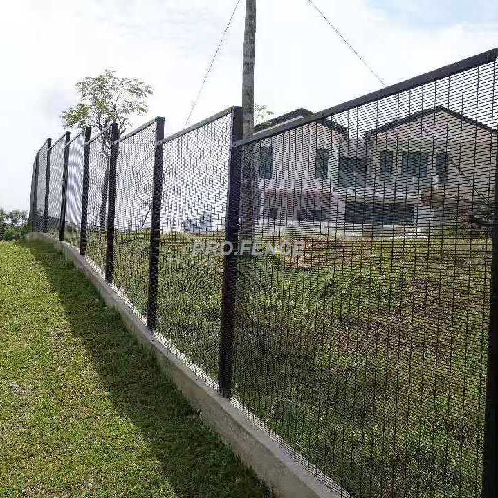 358 High security wire mesh fence for prison military application (4)