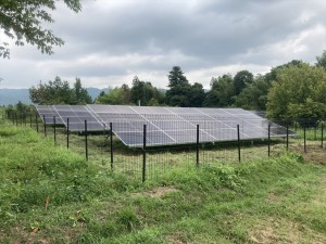 stalowy montaż solarny