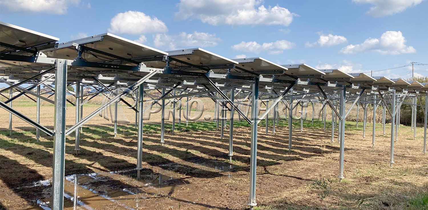 550KW-Agricultural Solar Mounting System Solution in Japan