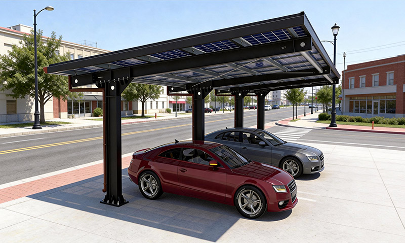Solar Carport Mounting System