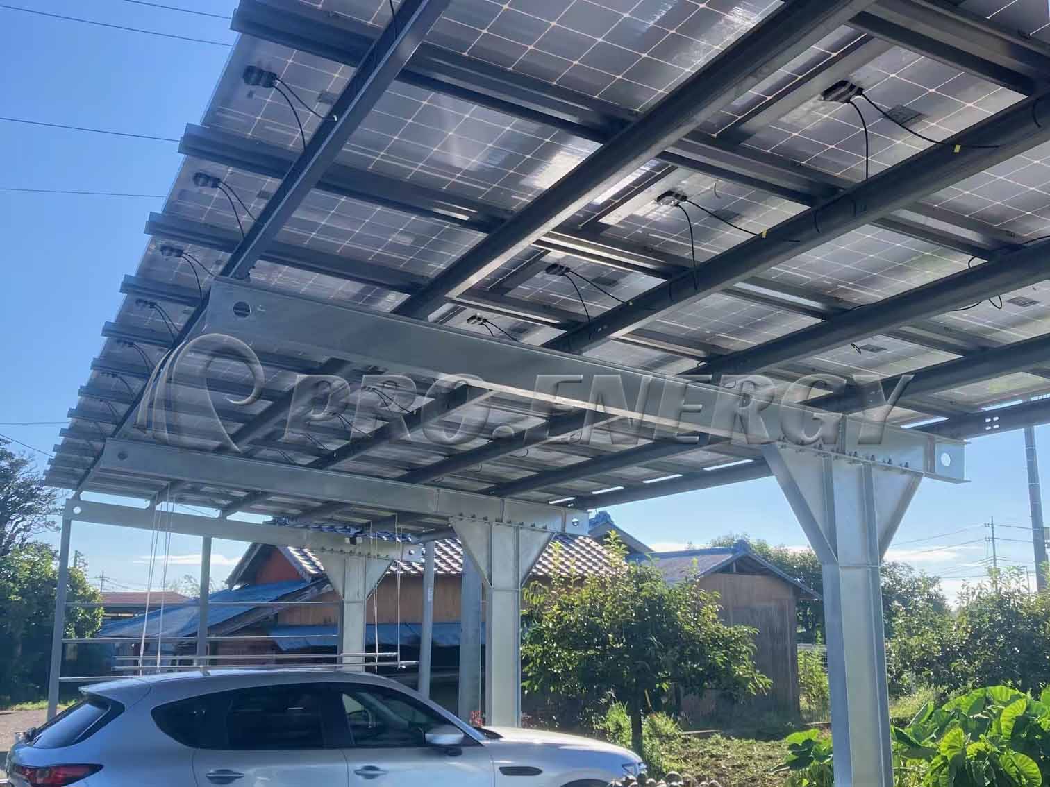Carbon Steel Solar Carport Mounting System Carbon Steel Solar Carport Mounting System