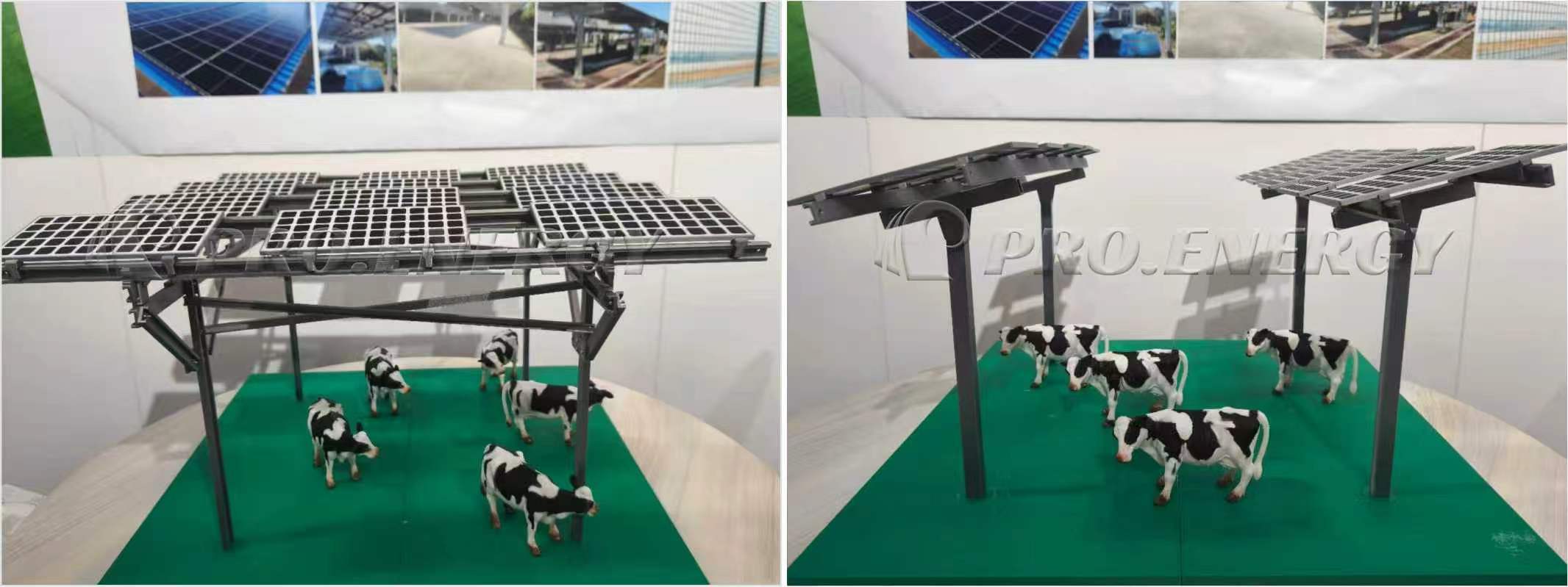 Farmland solar panel installation system