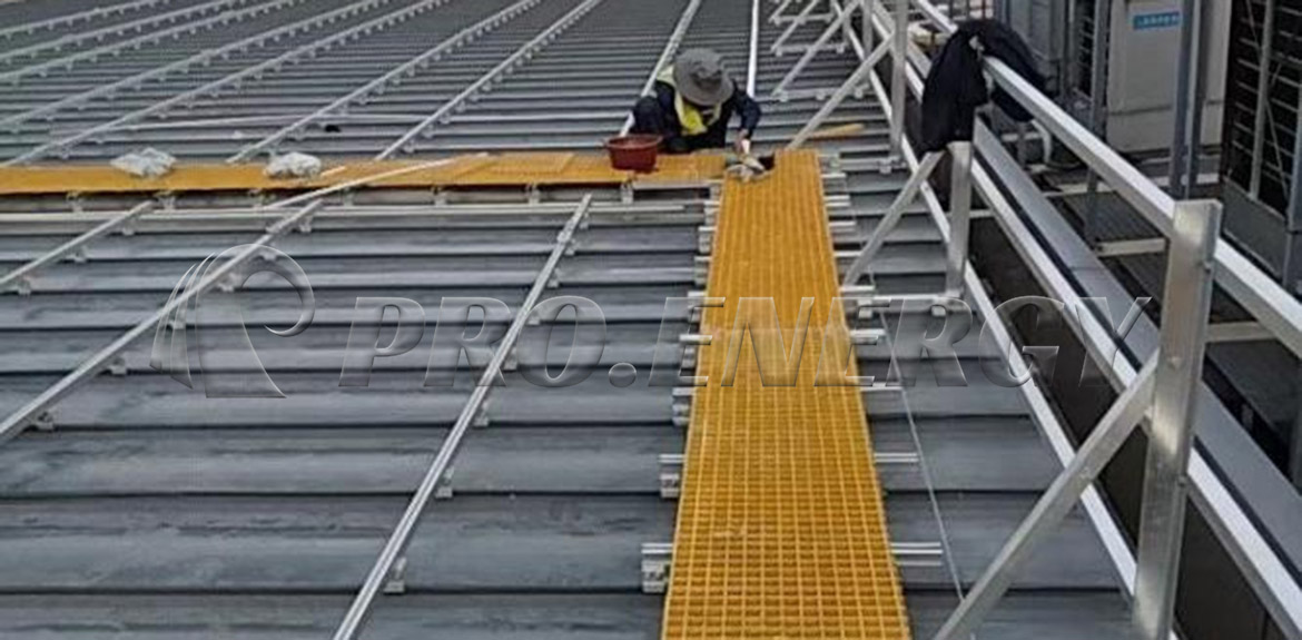 Roof Guardrail Mounting System