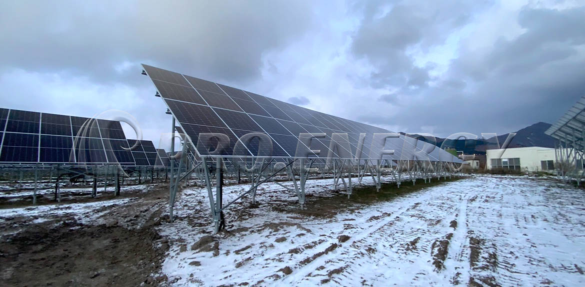 Carbon Steel Ground Solar Mounting System Solution