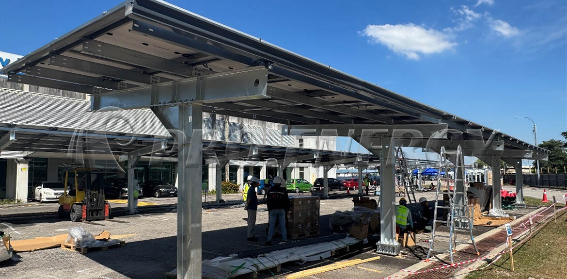 I-Type Solar Carport Mounting System