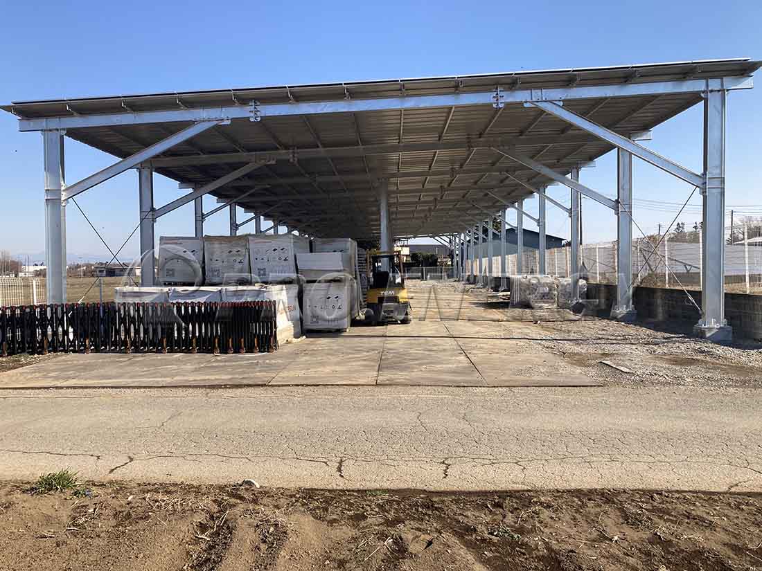 steel pv carport structure for commercial site steel pv carport structure for commercial site