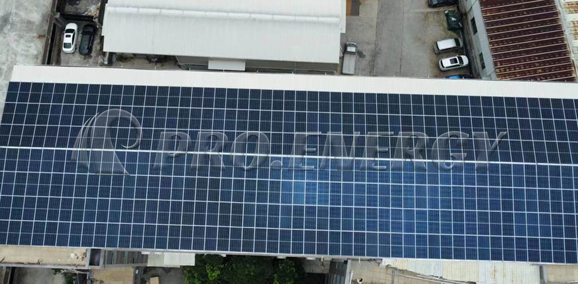 2MWp BIPV Roof Solar Mounting System