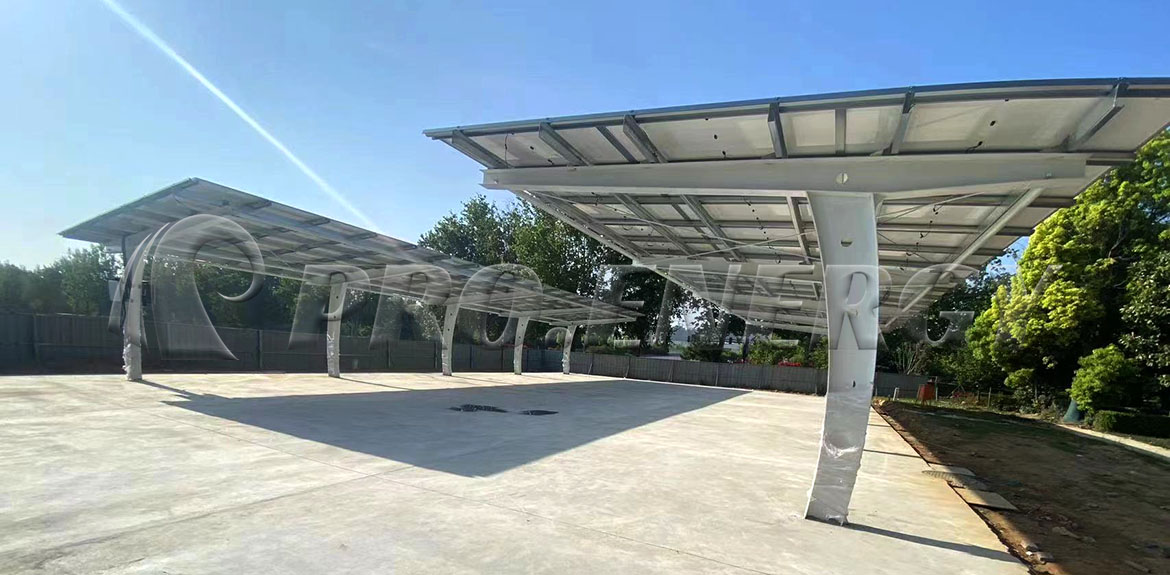 Carbon Steel Solar Carport Mounting System