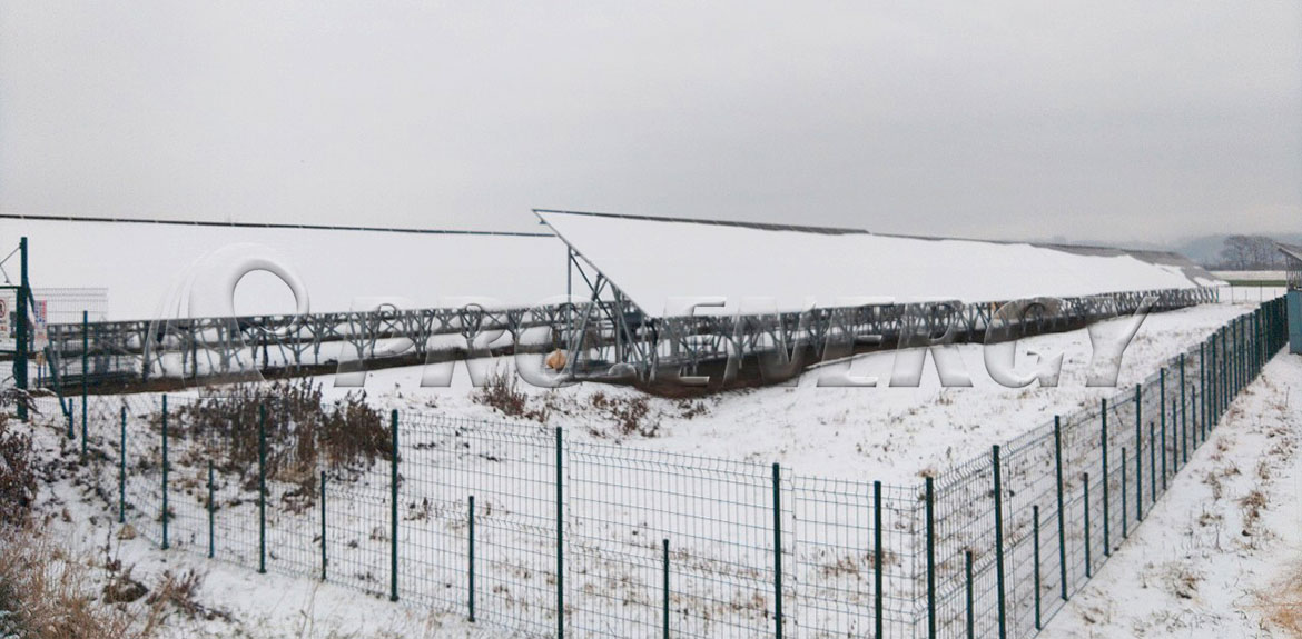 Carbon Steel Ground Solar Mounting System Solution